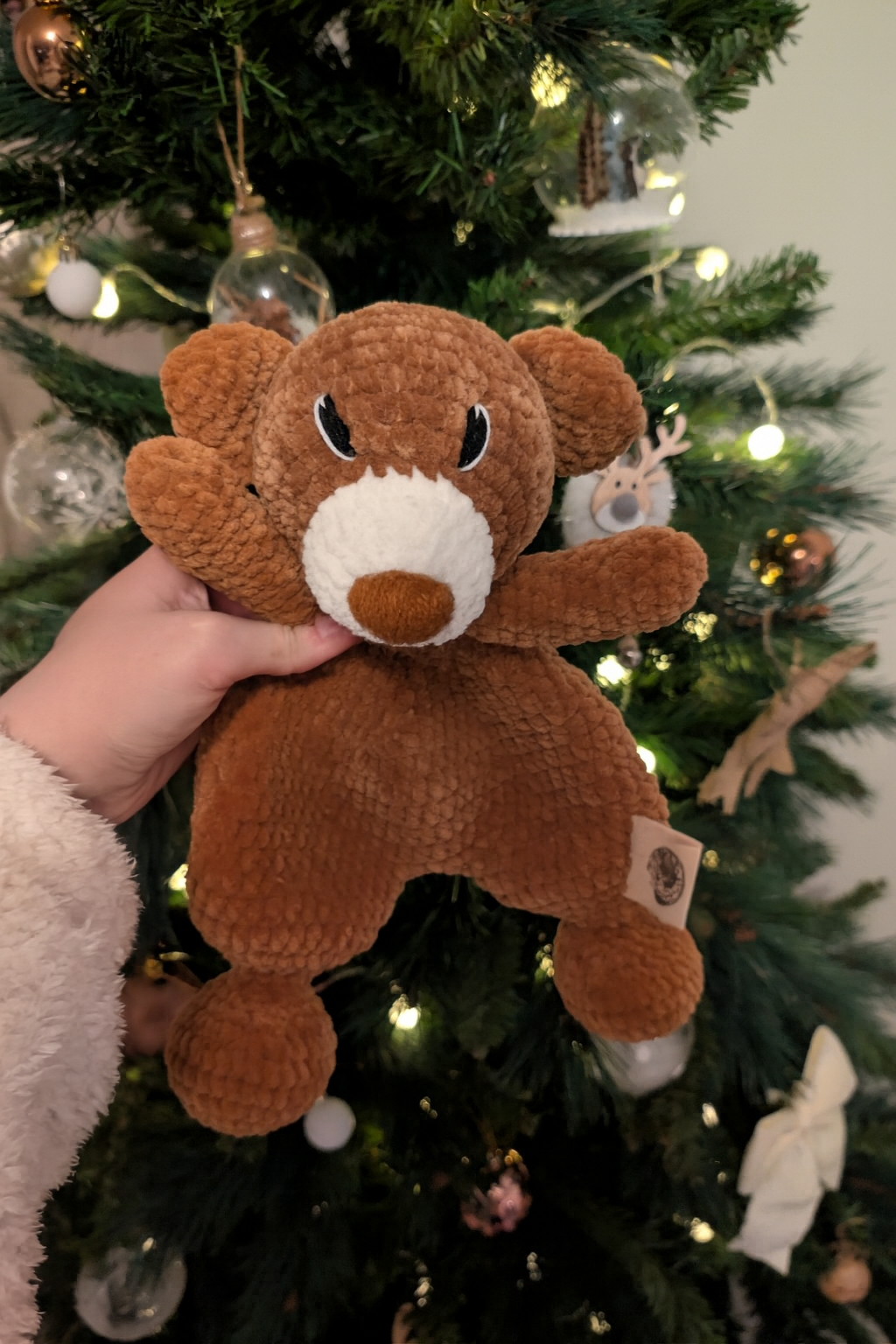 Doudou plat Nounours 🐻