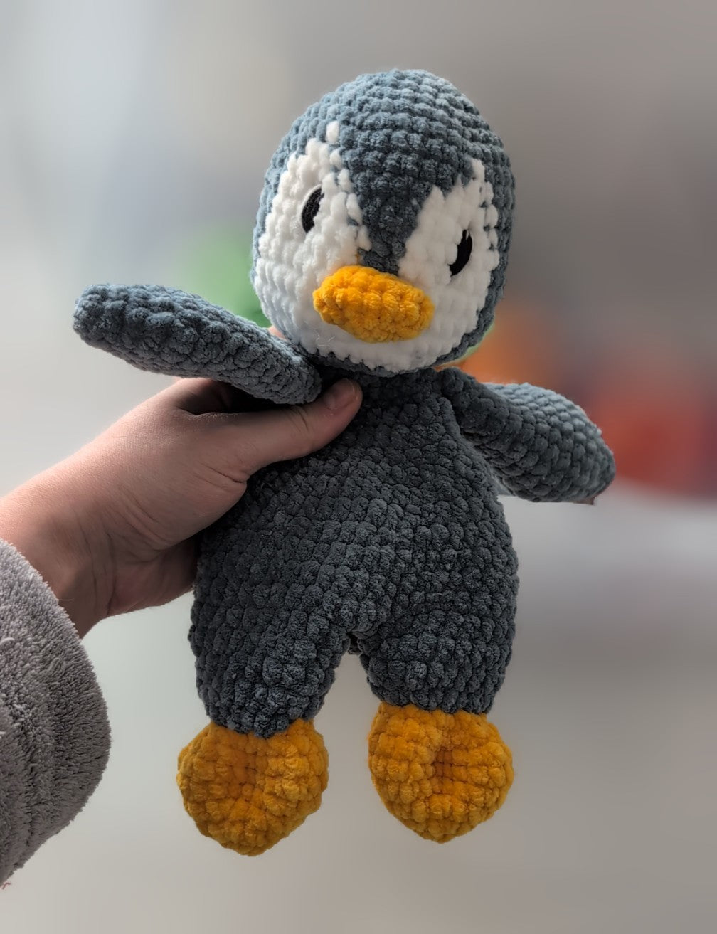 Doudou pingouin plat 🐧
